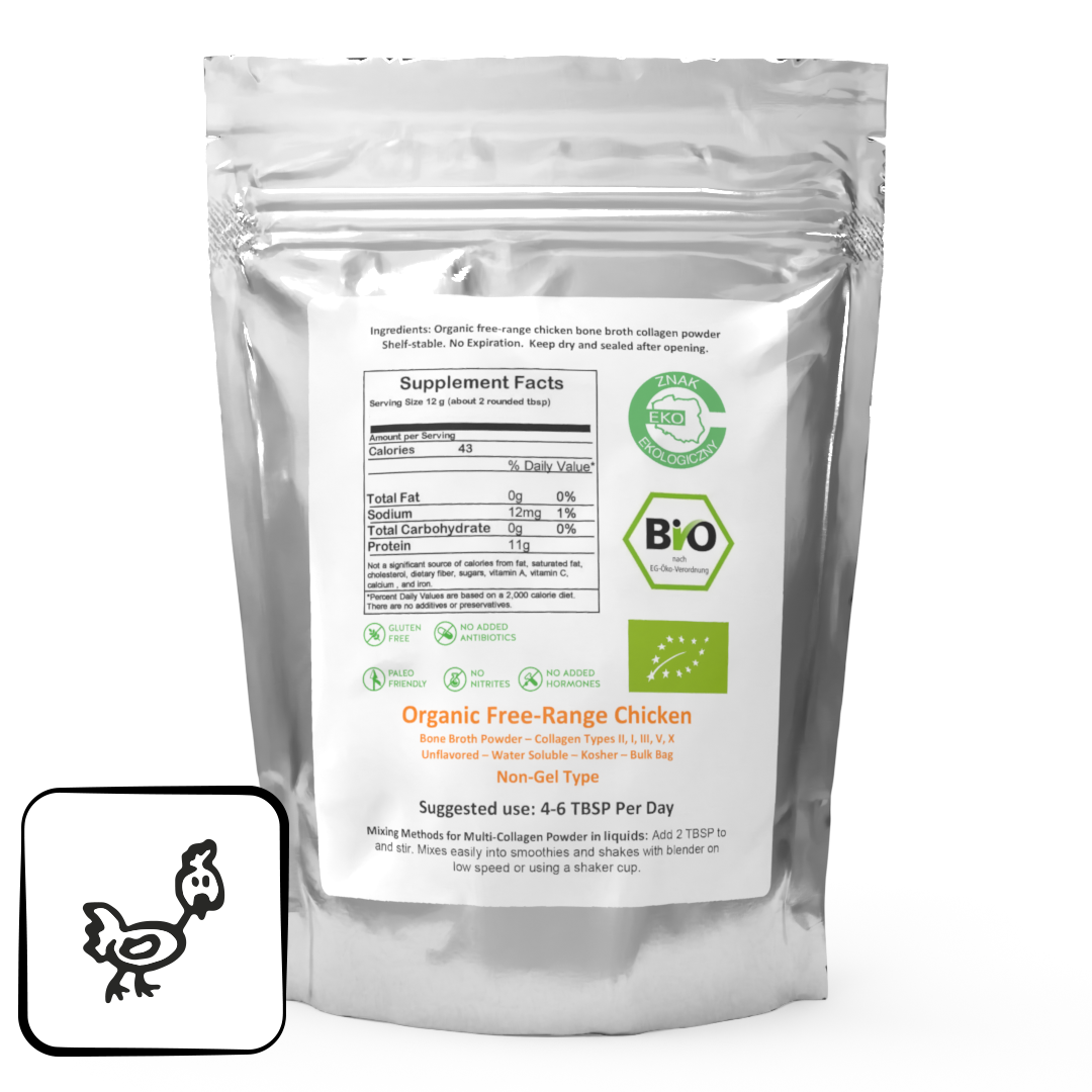 Organic Chicken Bone Broth Powder